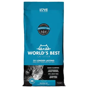 World's Best Cat Litter Multiple Cat Lotus Blossom Scented 28lb