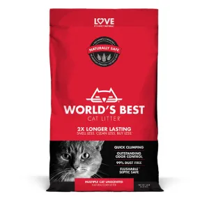 World's Best Multiple Cat Clumping Formula Cat Litter