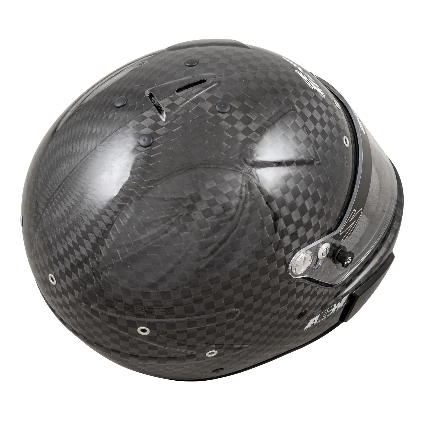 Zamp RZ-88C FIA 8860-2018 Advanced Carbon Closed Cockpit Racing Helmet